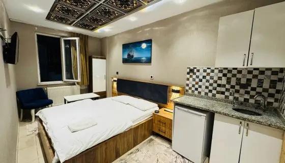 Gaziantep konaklama pansiyon oda ve genel alan görseli 2